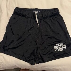 Black Boxing Club Shorts — Men’s black MED - Abercrombie and Fitch